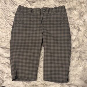 Nike Plaid Golf Shorts